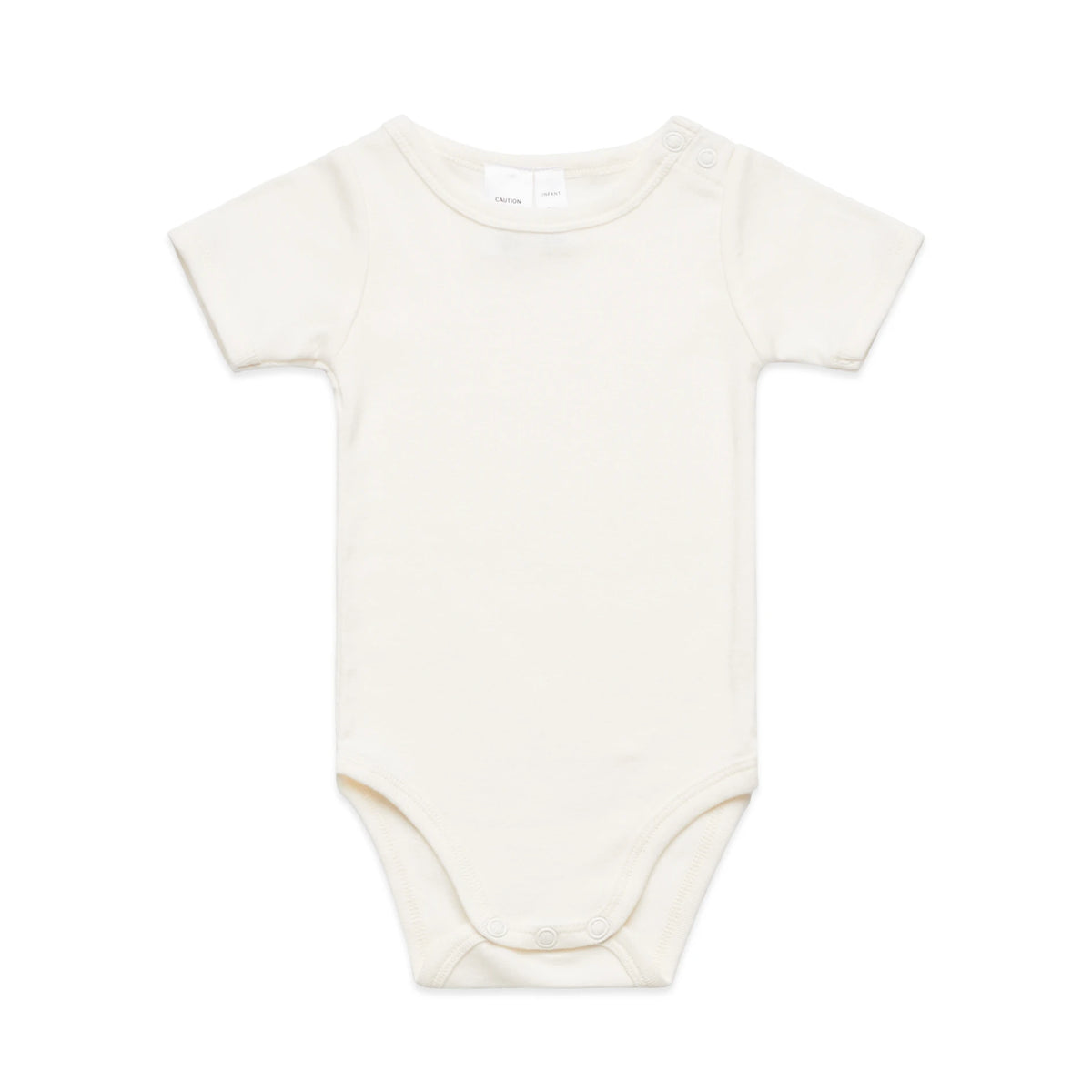 Organic Infant Mini-Me One-Piece 3003 - Natural - Front