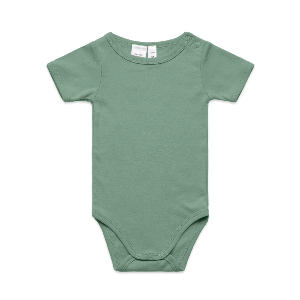 Organic Infant Mini-Me One-Piece 3003 - Sage - Front