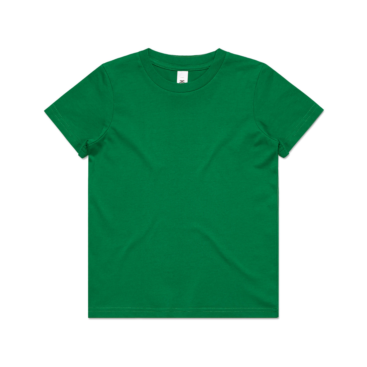 Youth Staple Tee 3006 - Kelly Green - Front
