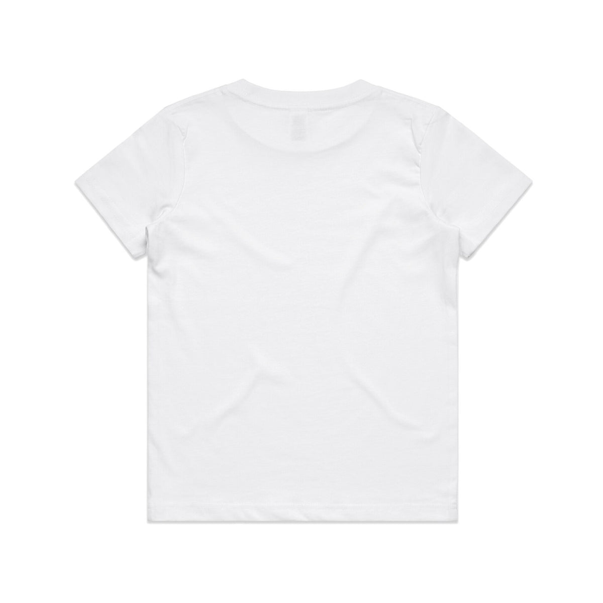 Kids Staple Tee - White - Back