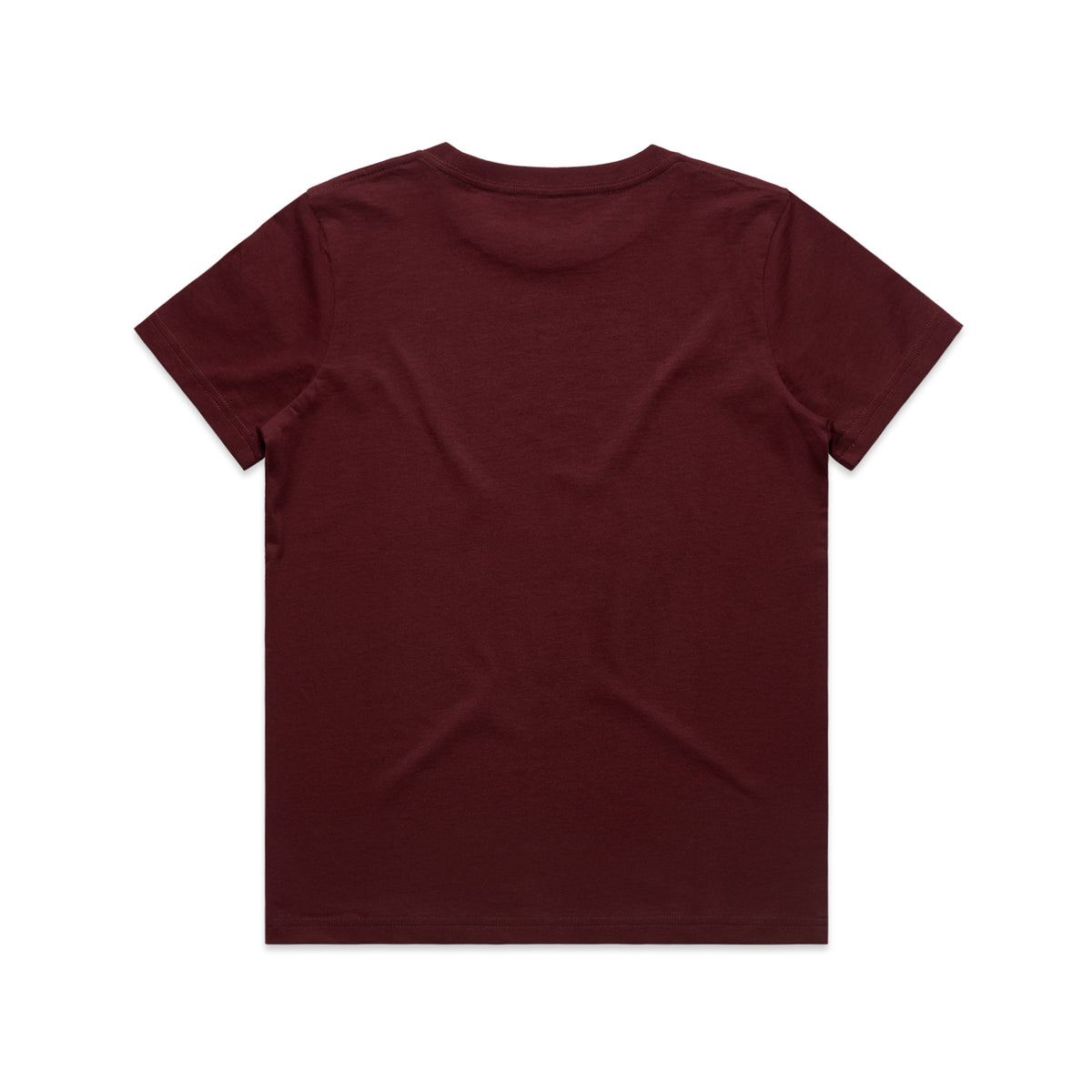 Youth Staple Tee 3006 - Burgundy - Back