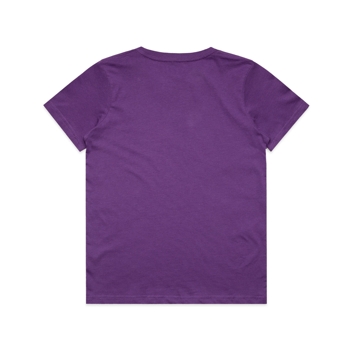 Kids Staple Tee - Purple - Back