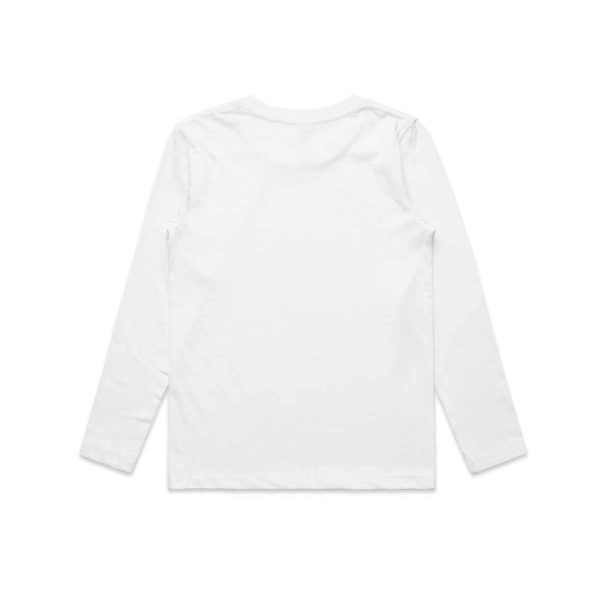 Youth Staple L/S Tee 3008 - White - Back