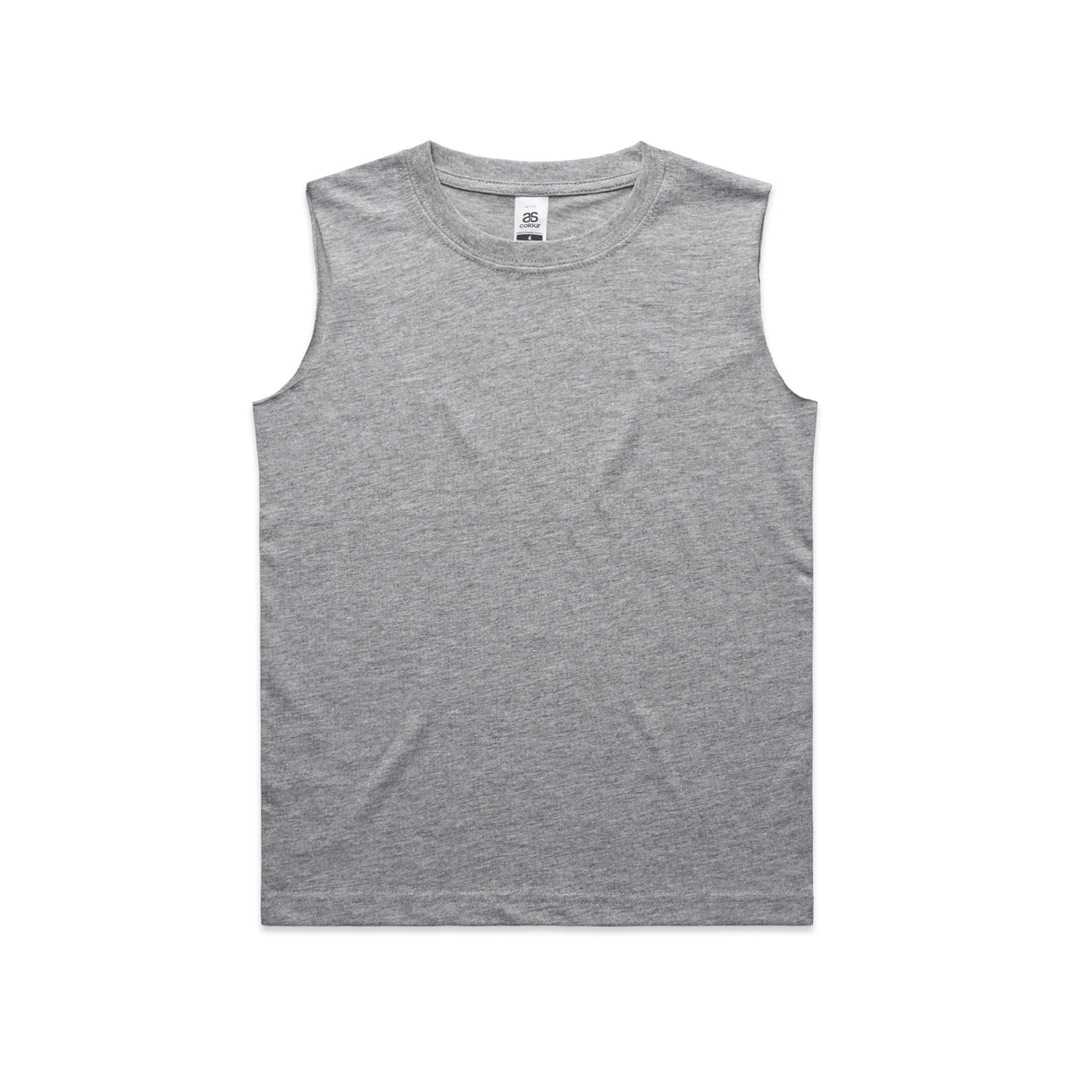 Kids Barnard Tank 3009 - Grey Marle - Front