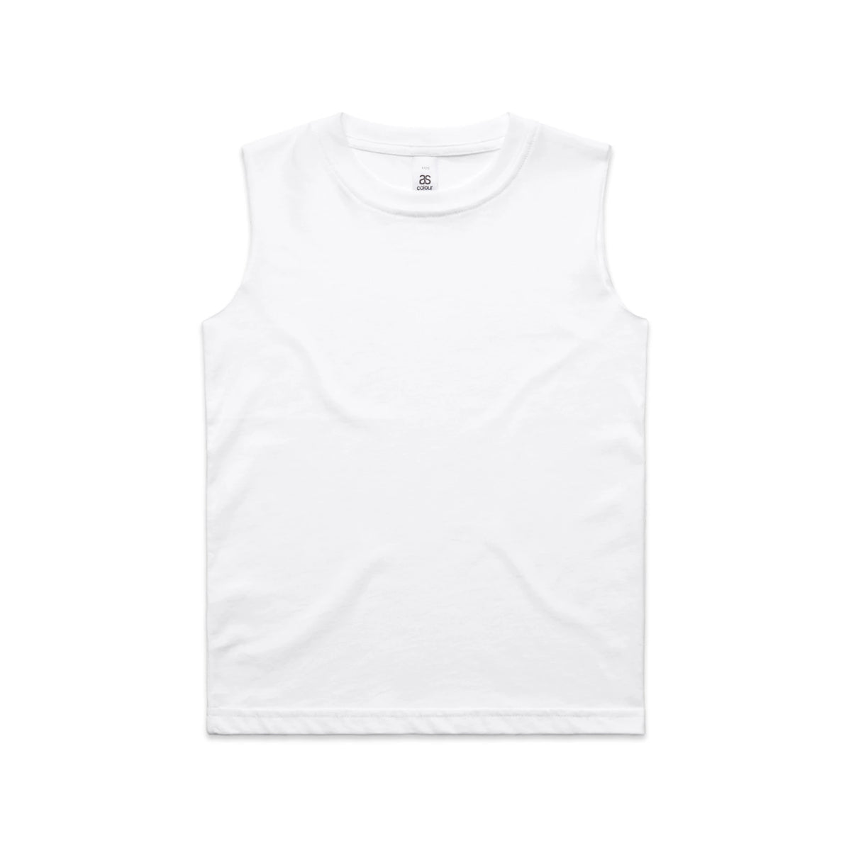 Kids Barnard Tank 3009 - White - Front