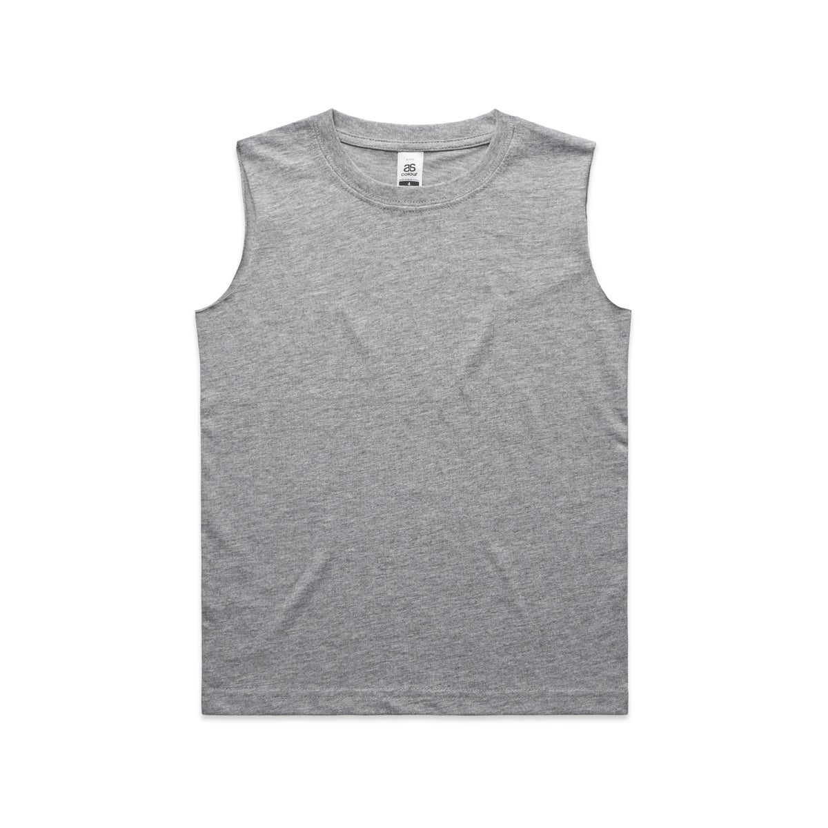 Youth Barnard Tank 3010 - Grey Marle - Front