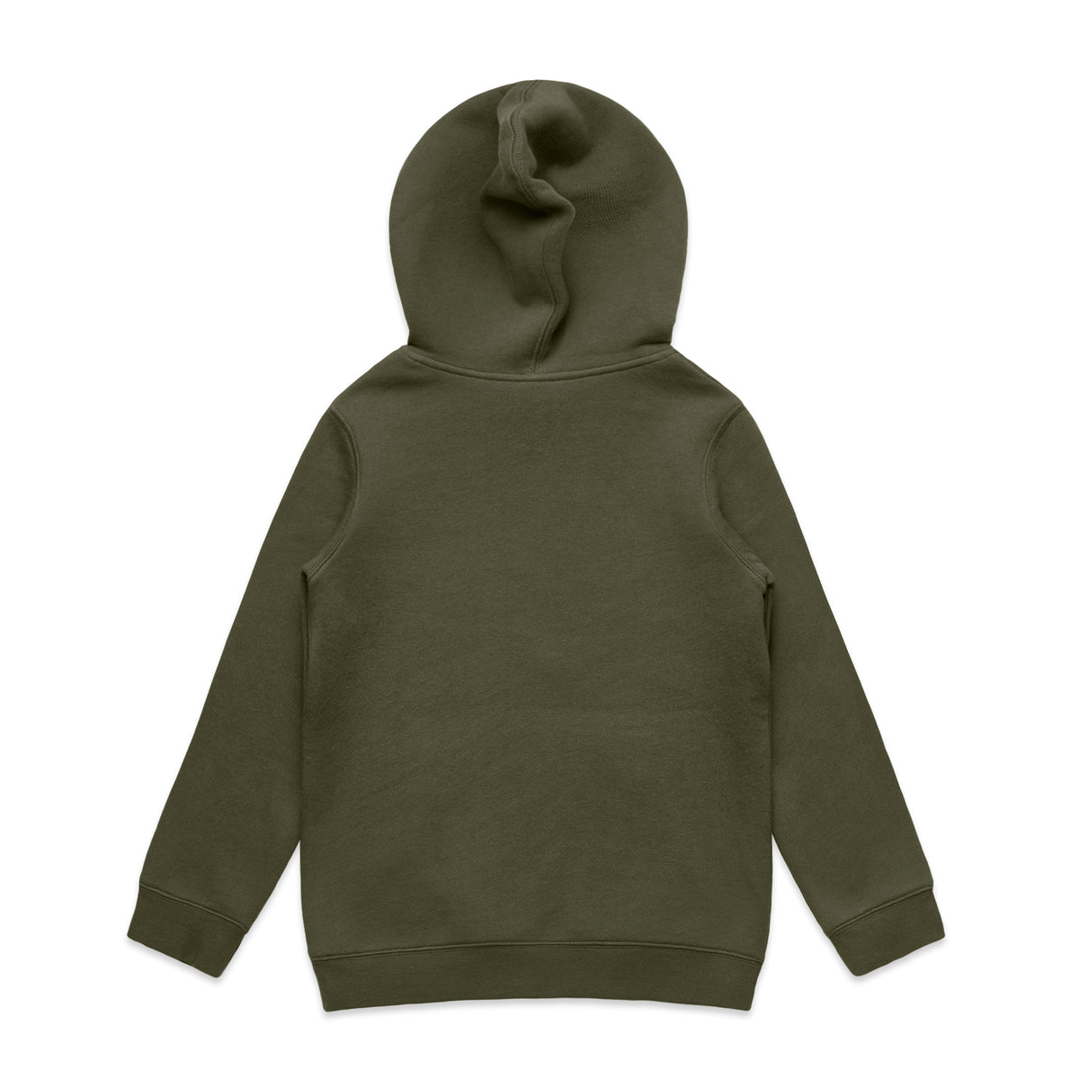 Youth Supply Hood 3033 - Army - Back