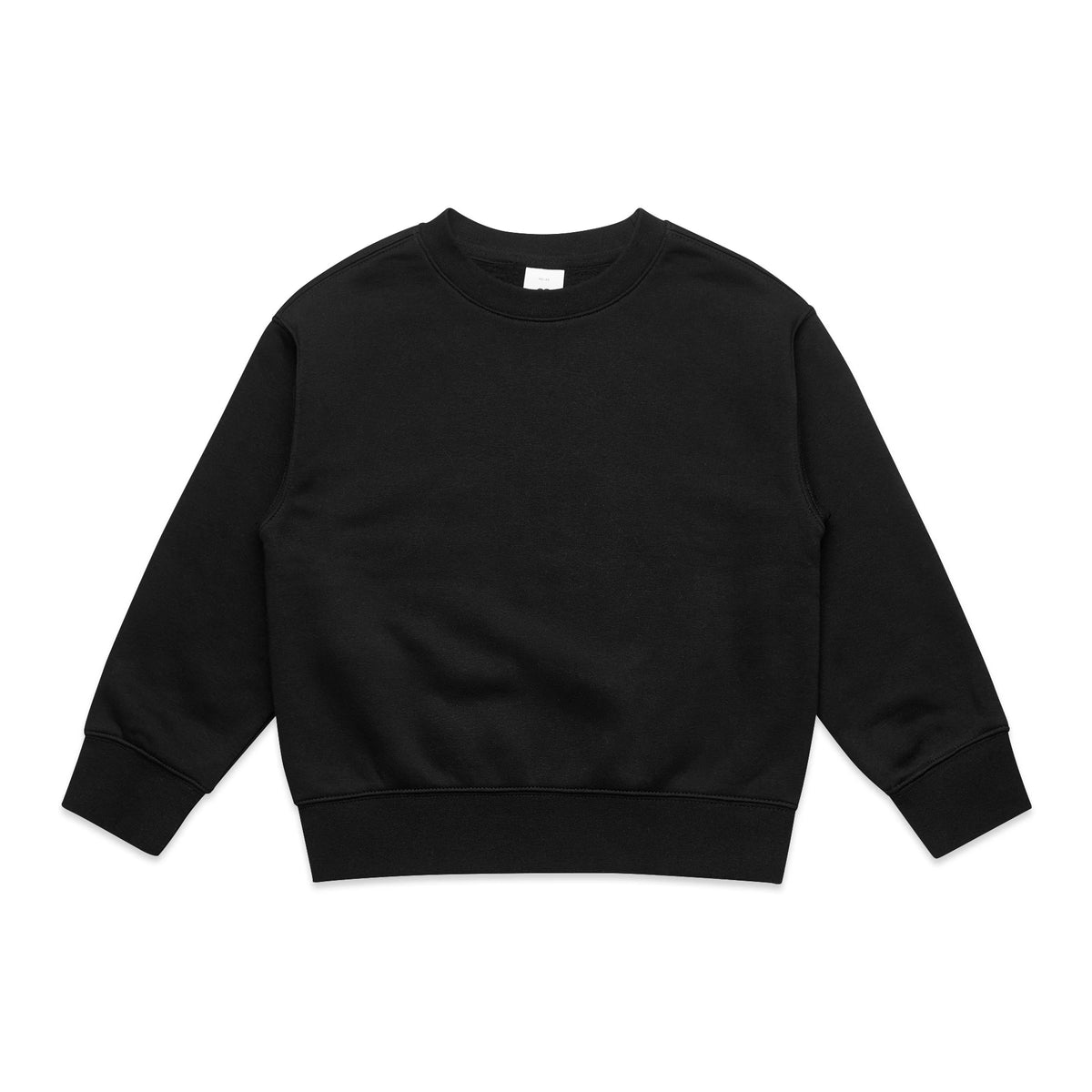Kids Relax Crew 3034 - Black - Front