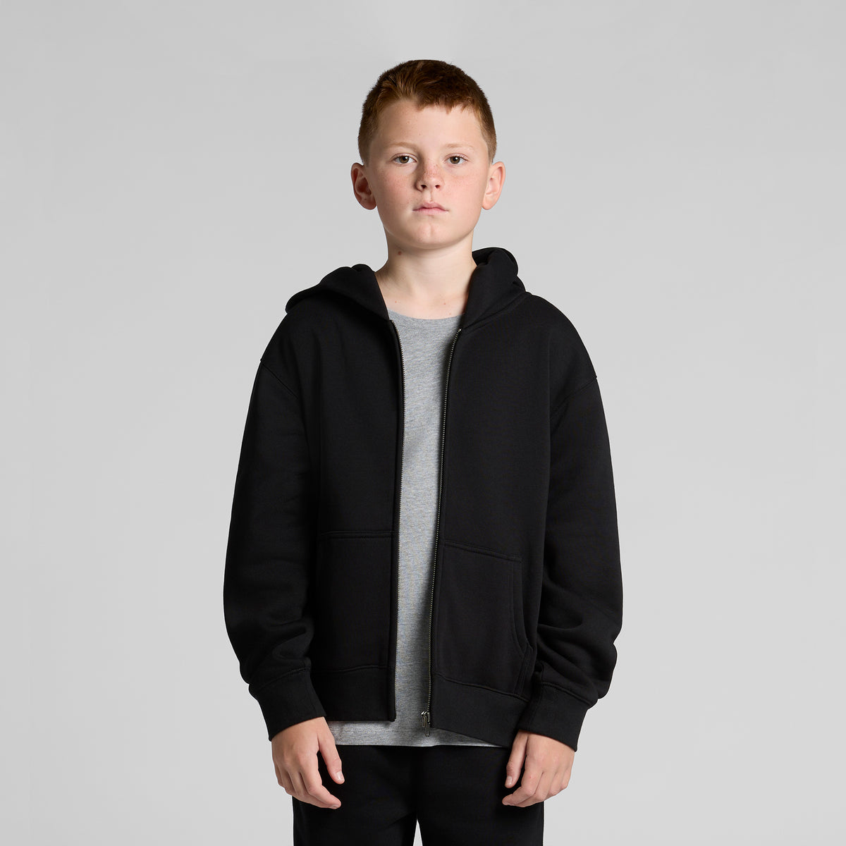 Youth Relax Zip Hood 3039