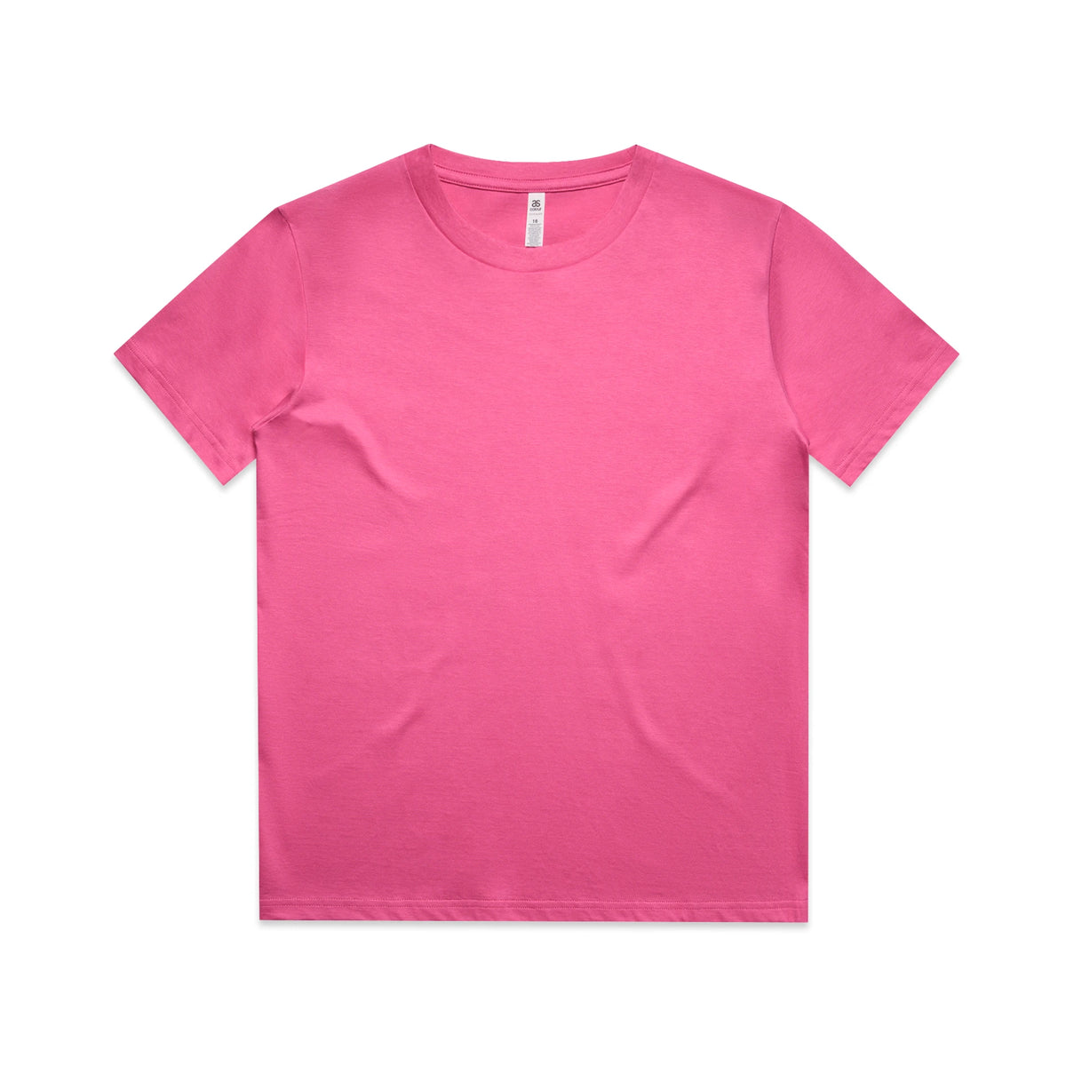 Kids Block Tee 3050 - Charity Pink - Front