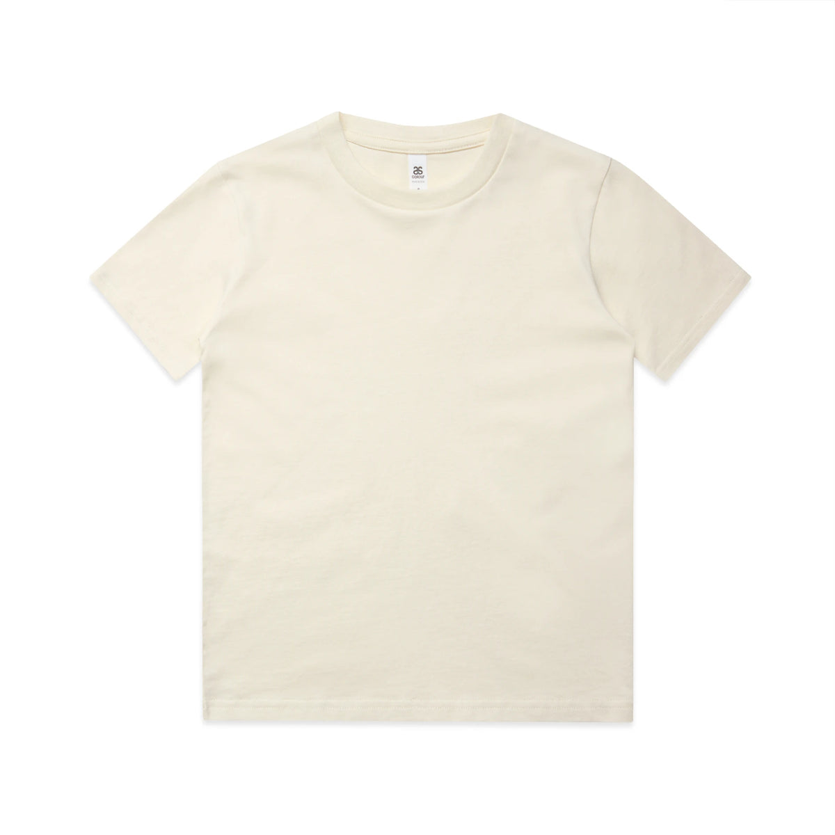 Kids Block Tee 3050 - Ecru - Front