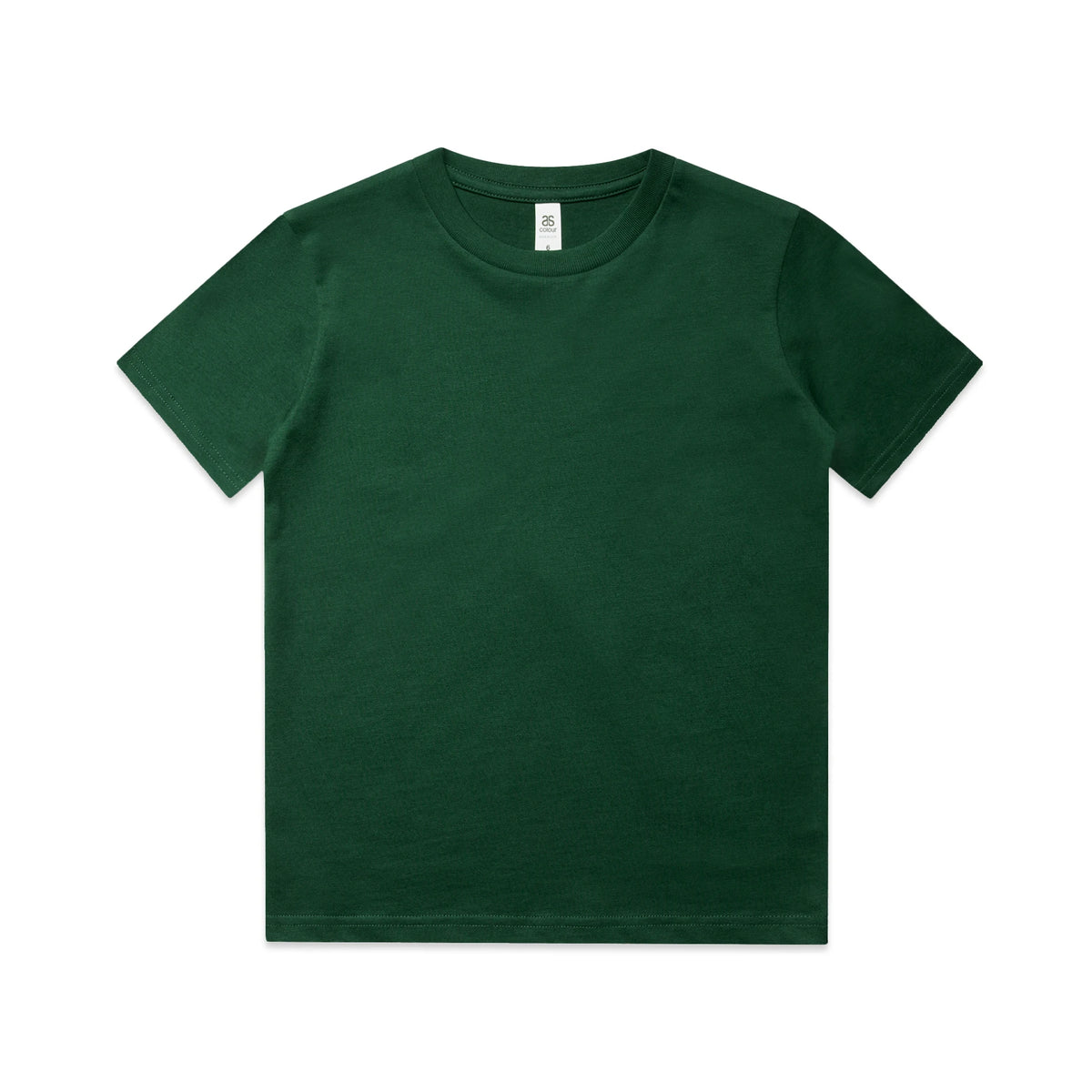 Kids Block Tee 3050 - Forest Green - Front