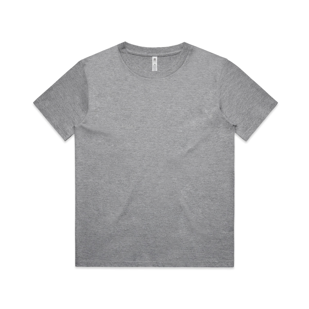 Kids Block Tee 3050 - Grey Marle - Front