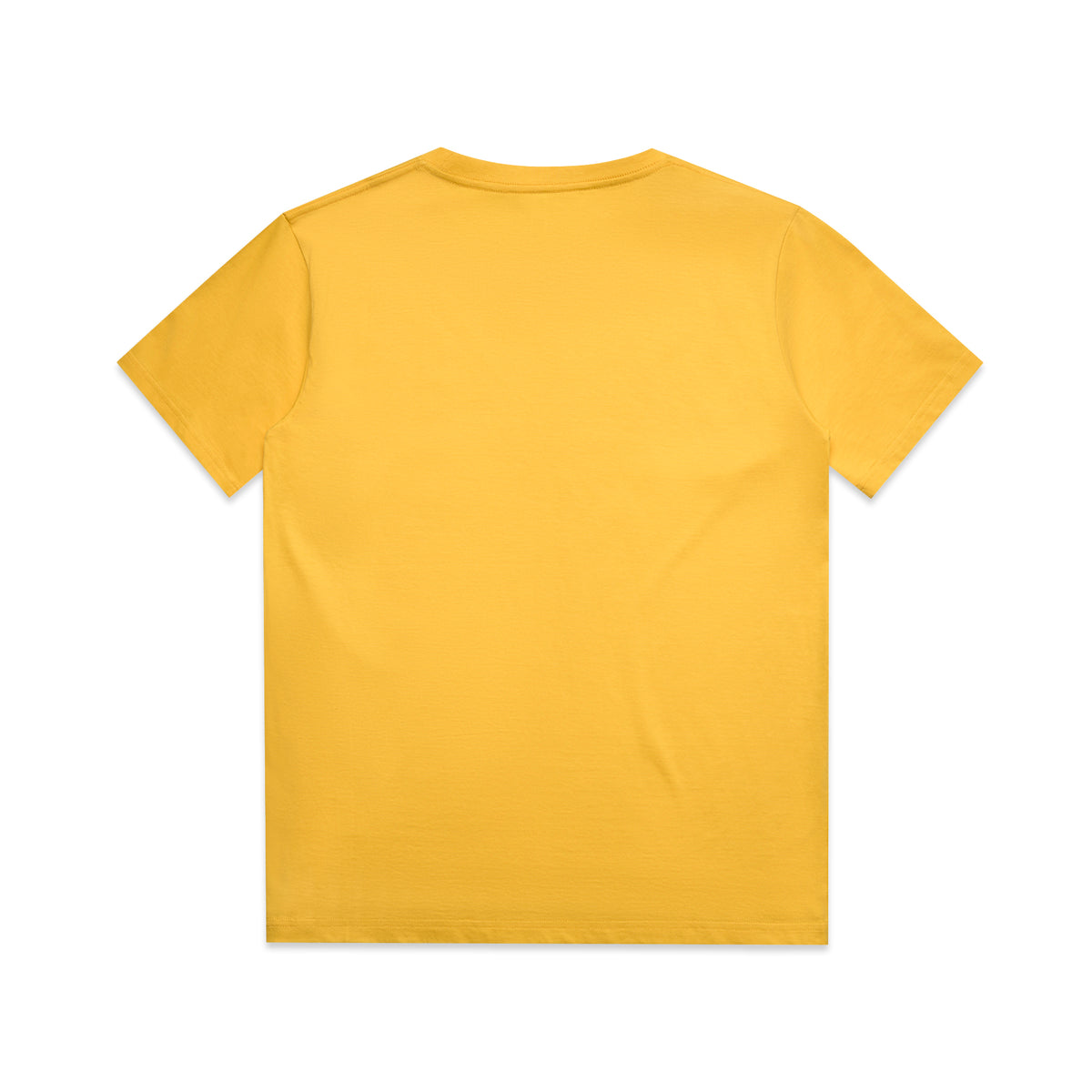 Kids Block Tee 3050 - Yellow - Back