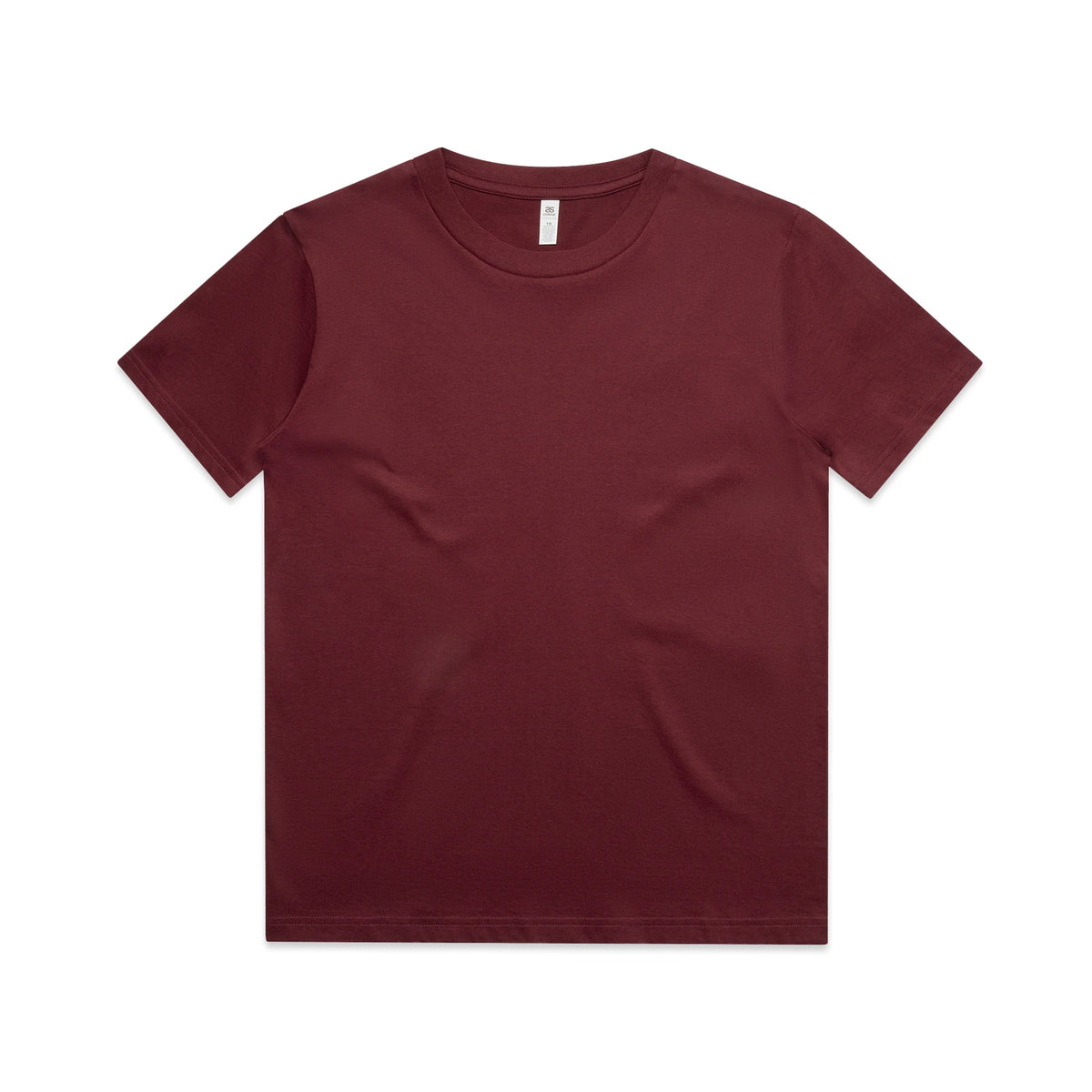 Youth Block Tee 3051T - Burgundy - Front