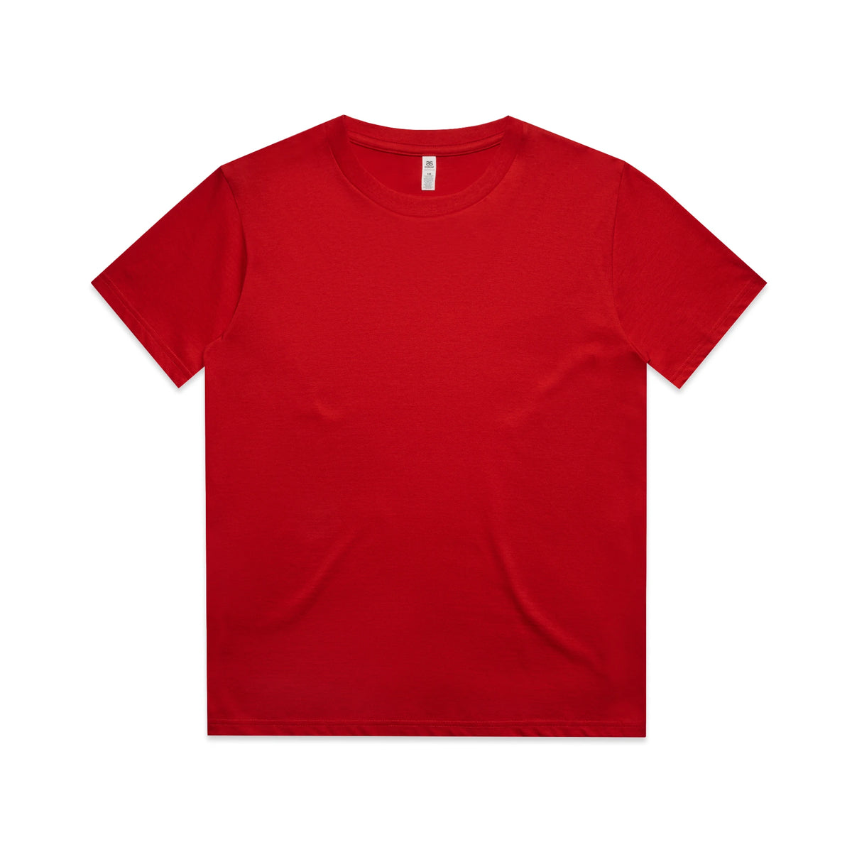 Youth Block Tee 3051T - Red - Front