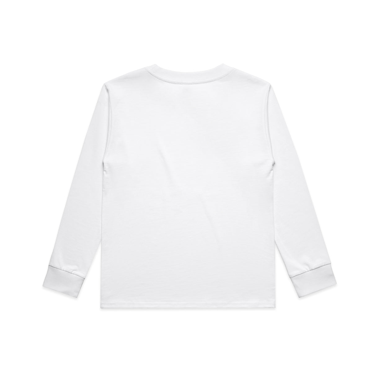 Kids Classic L/S Tee 3062 - White - Back