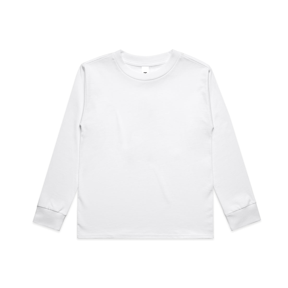 Youth Classic L/S Tee 3063 - White - Front