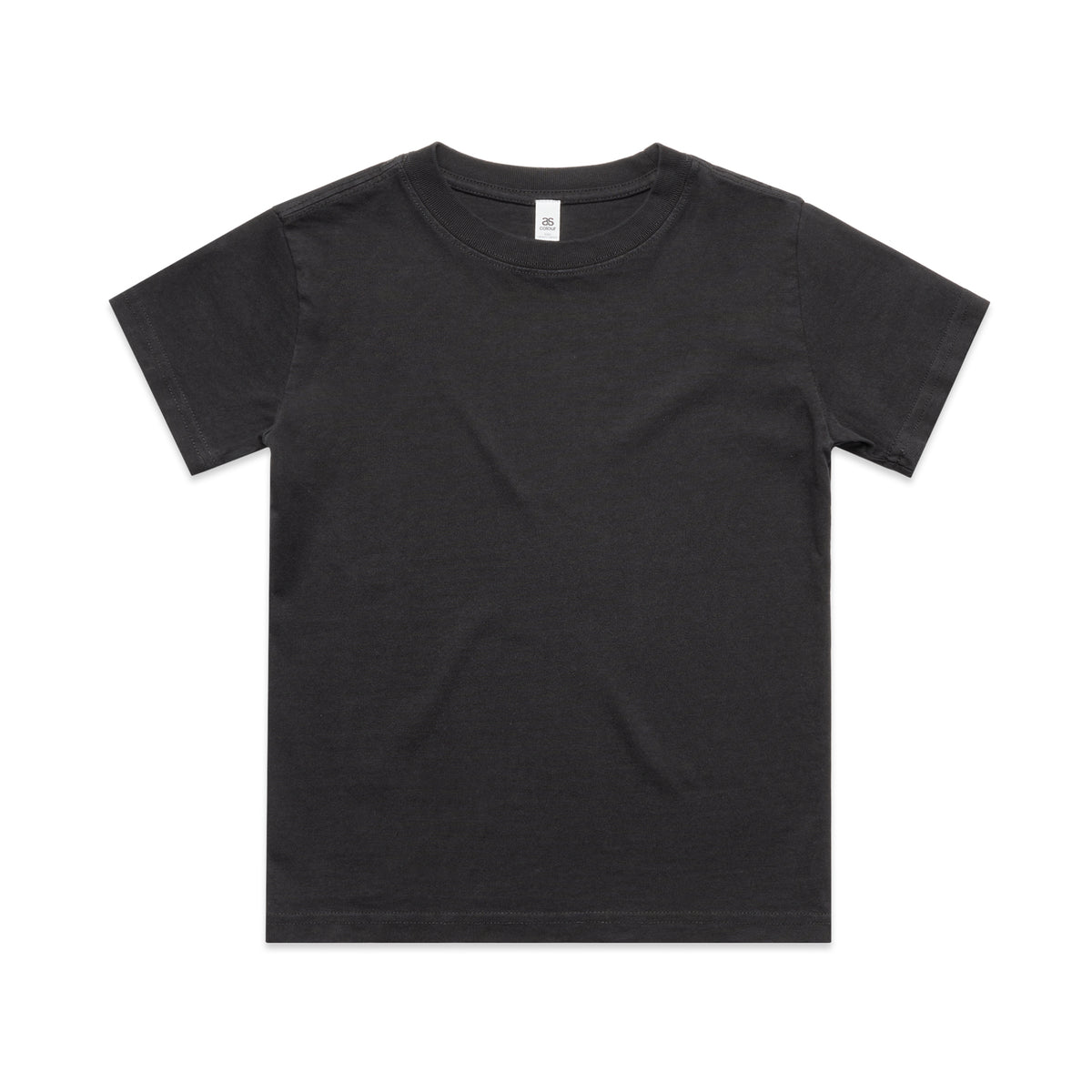 Youth Heavy Faded Tee 3071 - Faded Black - Front