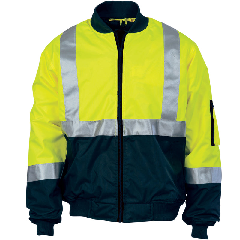 HiVis Two Tone Bomber Jacket with CSR R/Tape