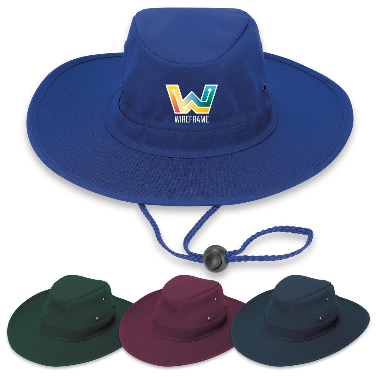 Poly Viscose Slouch Hat - view