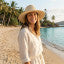 Airlie Paper Straw Hat - view