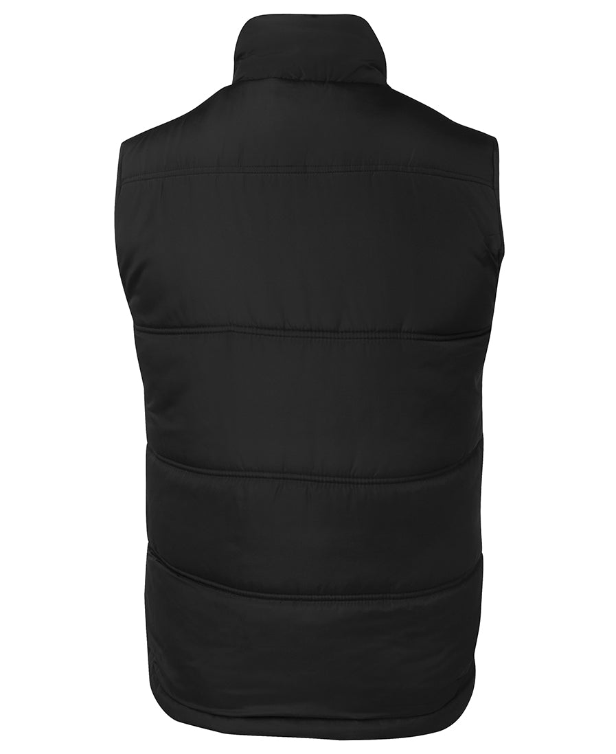 JB's Adventure Puffer Vest - Black/Grey - Back