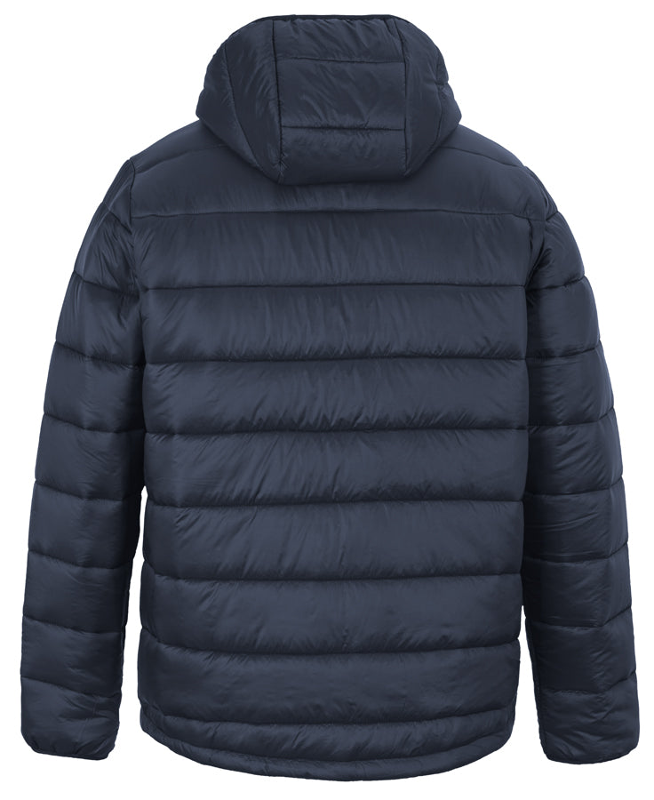 JB's Urban Hooded Puffer Jacket - Navy - Back