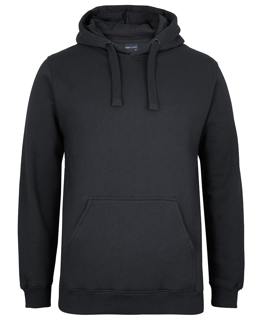 JB's Fleecy Hoodie - Black Marle - Front