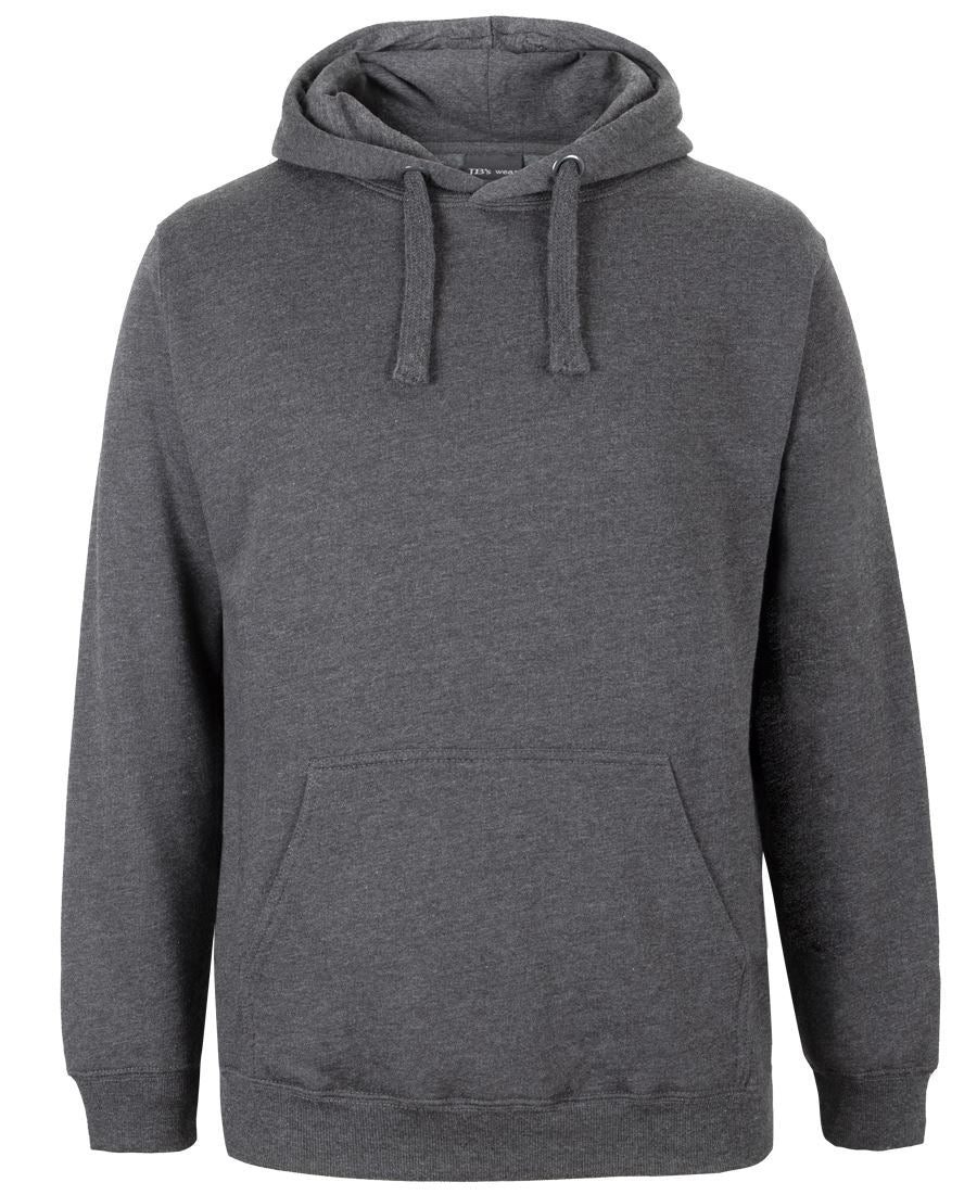 JB's Fleecy Hoodie - Charcoal Marle - Front