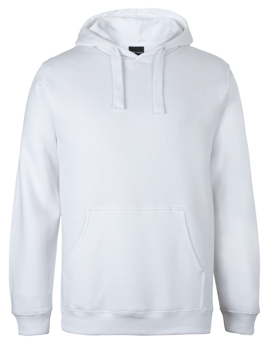 JB's Fleecy Hoodie - White - Front