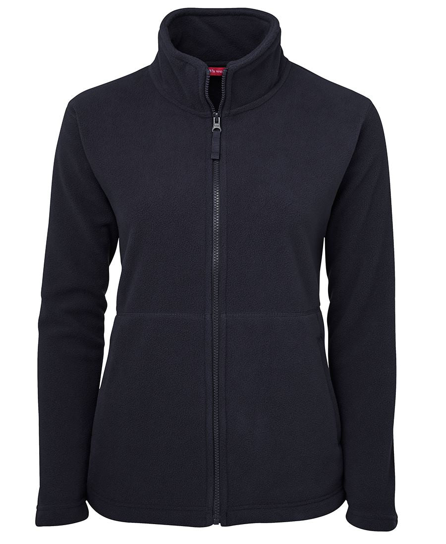JB's Ladies Full Zip Polar - Navy - Front