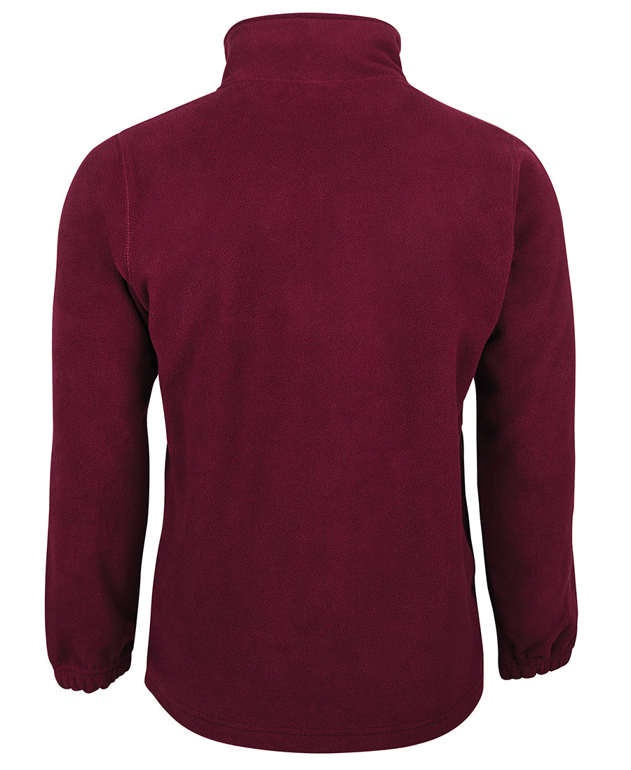 JB's Kids & Adults Full Zip Polar - Maroon - Back