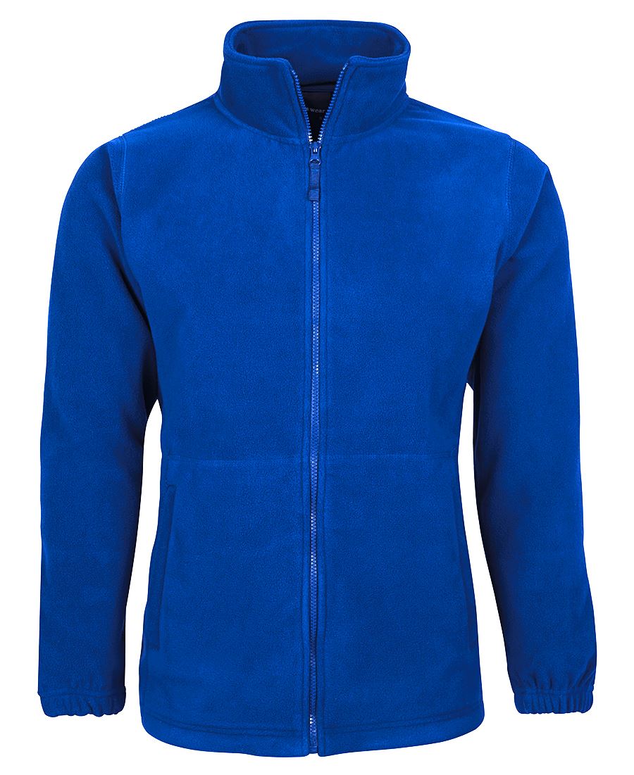 JB's Kids & Adults Full Zip Polar - Royal - Front