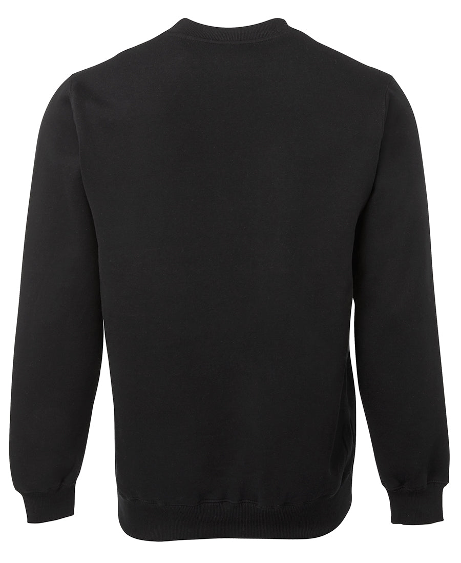 JB's V-Neck Fleecy Sweat - Black - Back