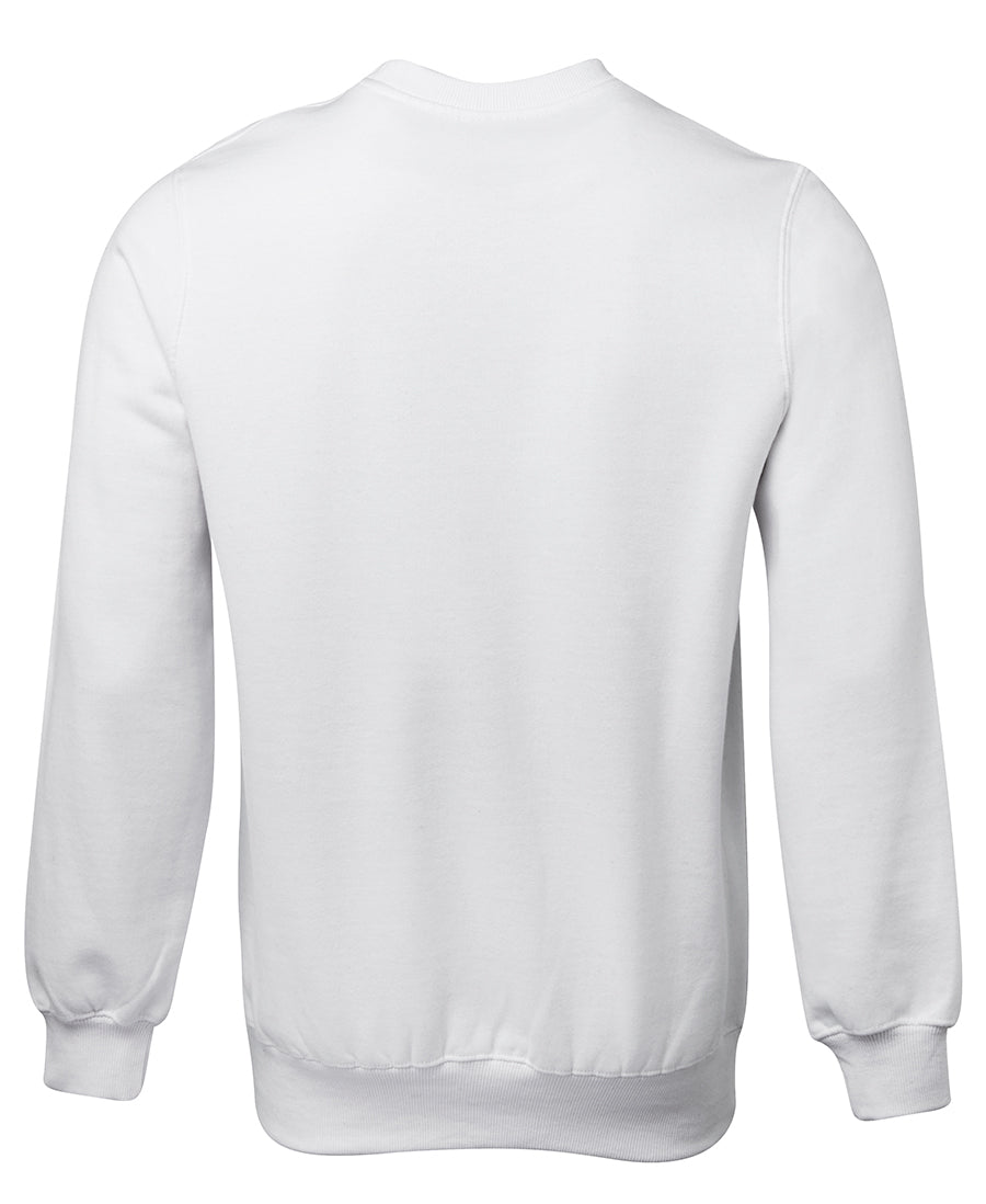 JB's Fleecy Sweat - White - Back