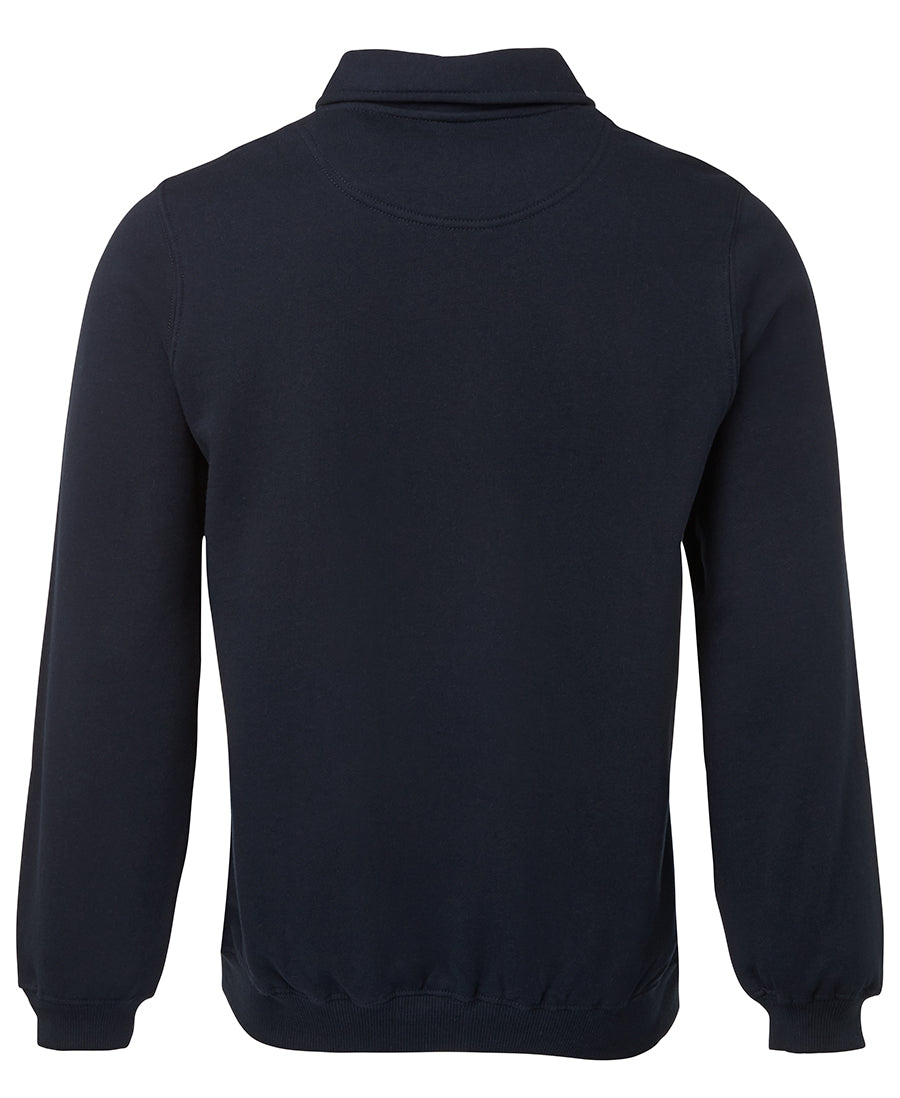JB's 1/2 Zip Fleecy Sweat - Navy - Back