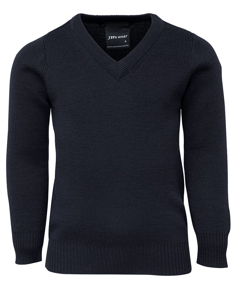 JB's Kids Knitted Jumper - Navy - Front