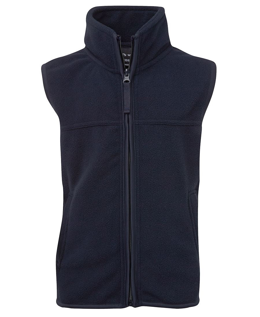 JB's Kids Polar Vest - Navy - Front