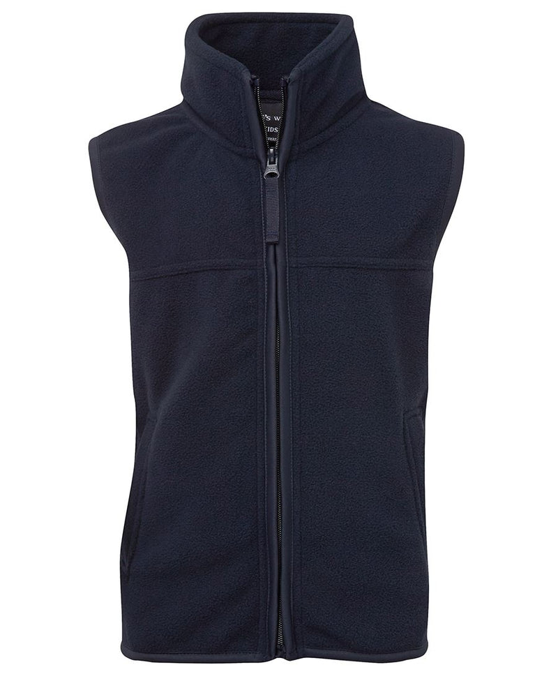 JB's Kids Polar Vest - Navy - Front
