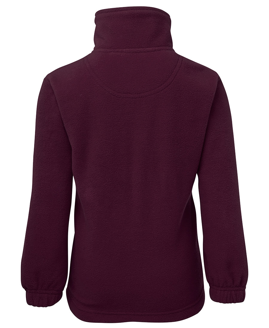JB's Kids 1/2 Zip Polar - Maroon - Back