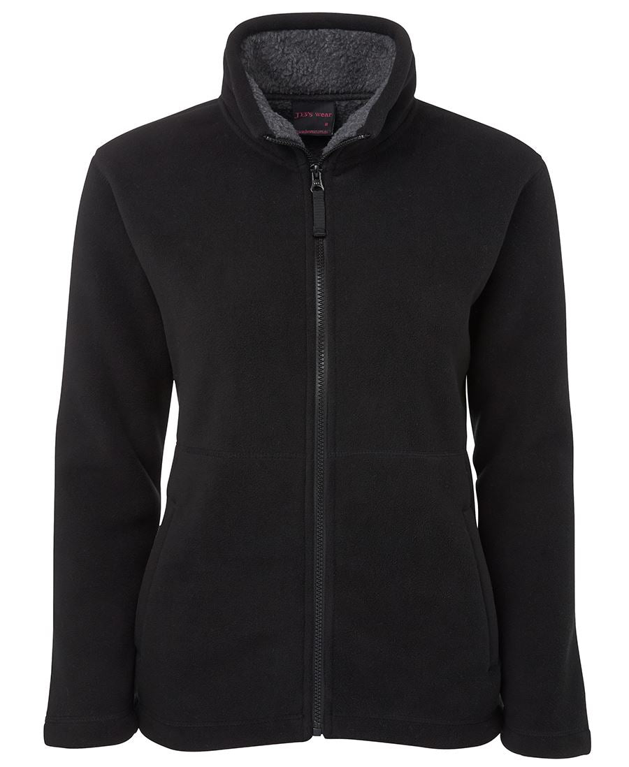 JB's Ladies Shepherd Jacket - Black/Charcoal - Front