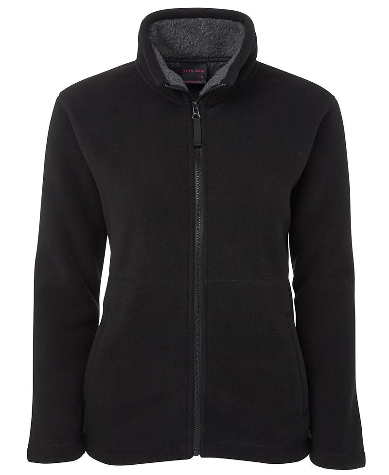 JB's Ladies Shepherd Jacket - Black/Charcoal - Front