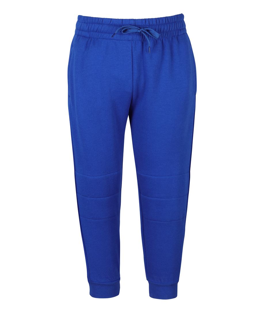 C of C Adults & Kids Cuffed Track Pant - Royal - Front