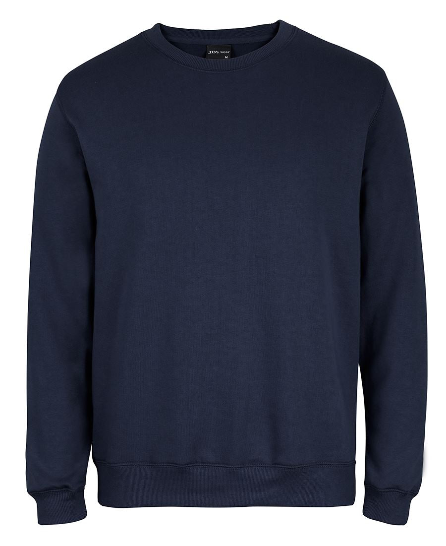 JB's Kids and Adults P/C Fleecy Sweat - Navy - Front