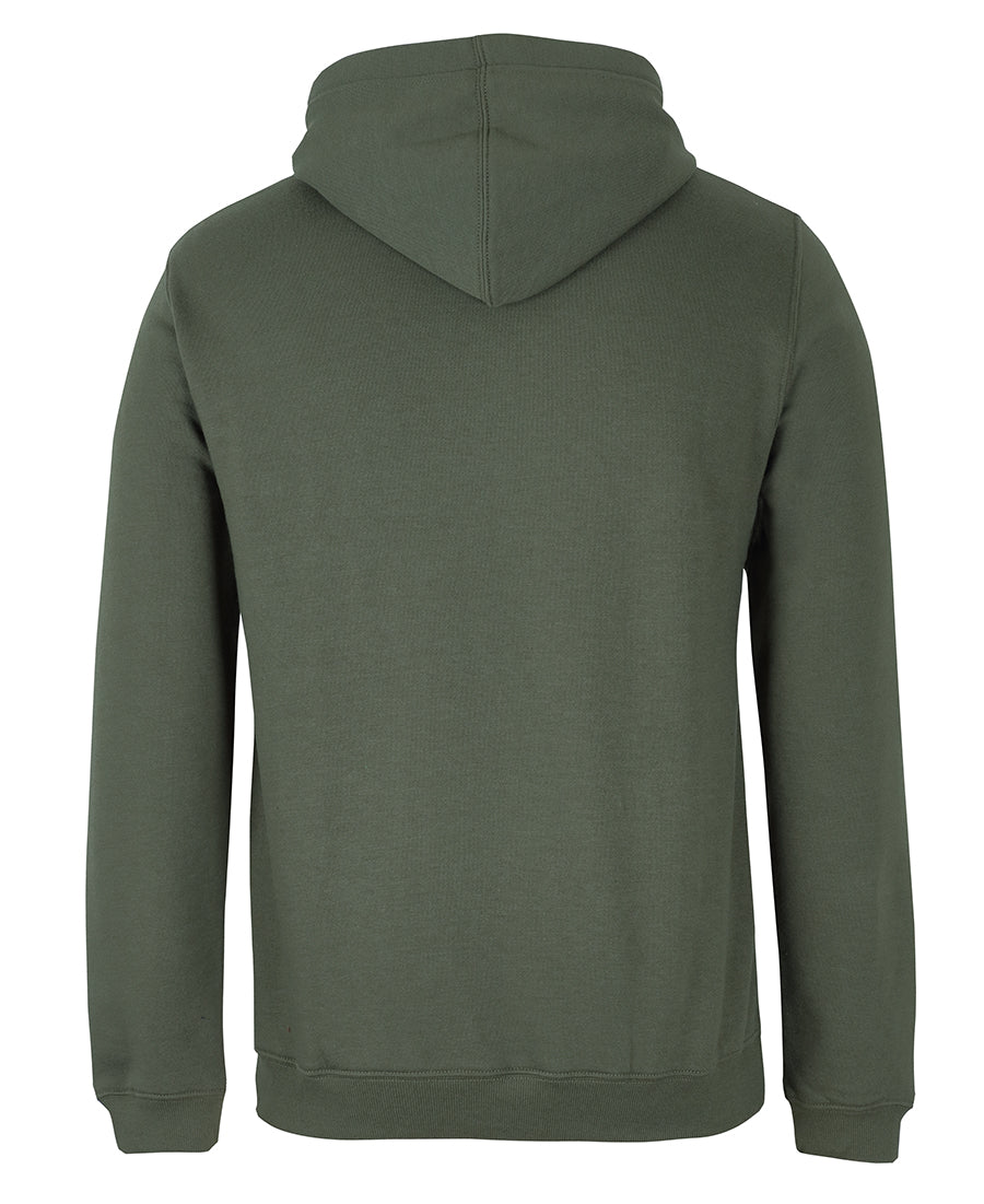 JB's Kids & Adults P/C Pop Over Hoodie - Army - Back