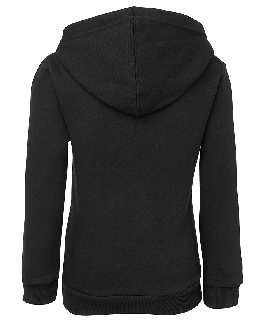 JB's Kids & Adults P/C Full Zip Hoodie - Black - Back