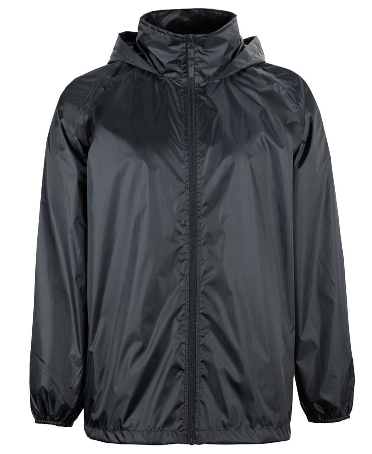 JB's Kids & Adults Rain Forest Jacket - Black - Front