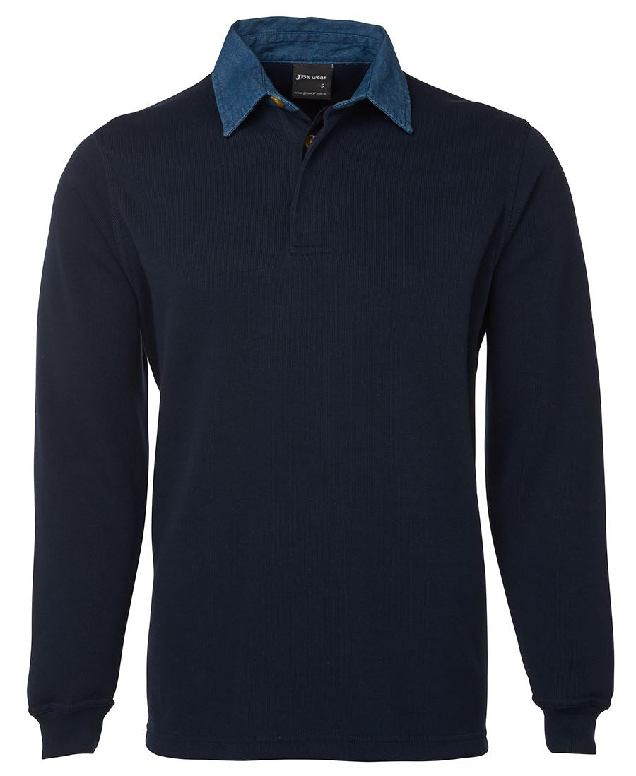 JB's Rugby - Navy/Denim - Front