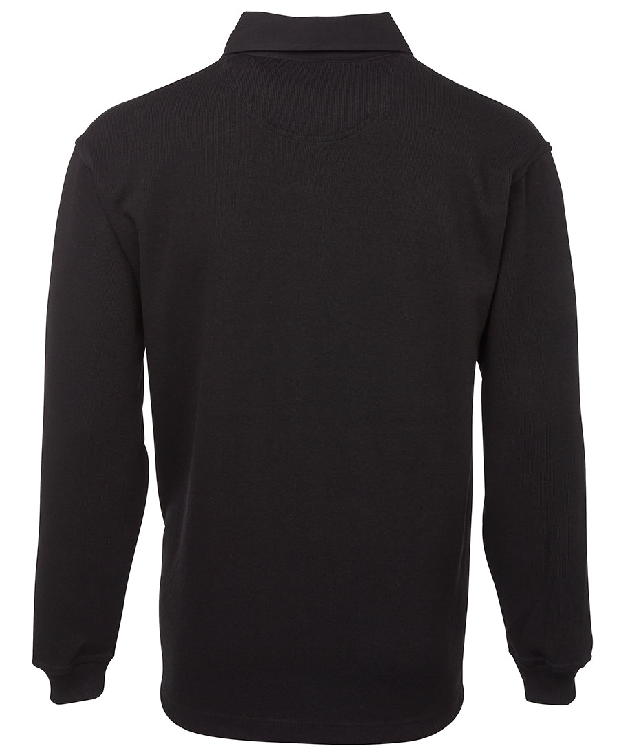 JB's 2 Tone Rugby - Black/Black - Back